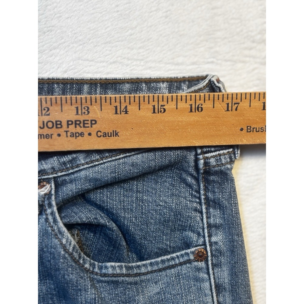 Levis Signature Low Rise Bootcut Jeans Women's Misses 12 Short Blue Medium Wash - Picture 7 of 12